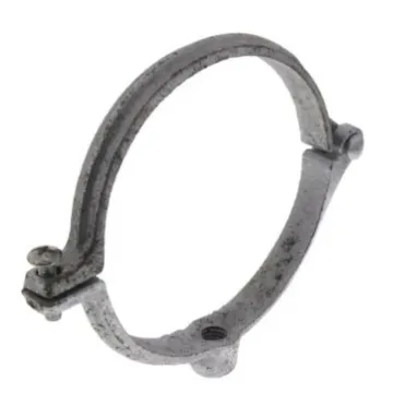 4 in Galvanized Split Ring Pipe Hanger