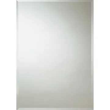 Erias Home Designs Erias Home Design 24 In. W. x 30 In. H. Frameless Beveled Edge Wall Mirror