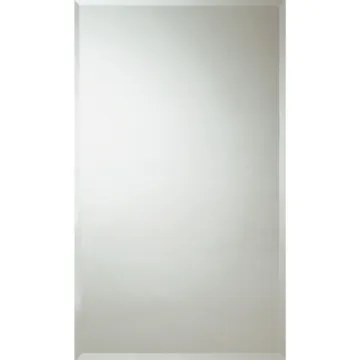 Erias Home Designs Erias Home Design 24 In. W. x 36 In. H. Frameless Beveled Edge Wall Mirror