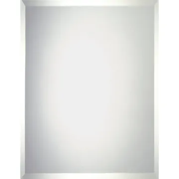 Erias Home Designs Erias Home Design 36 In. W. x 48 In. H. Frameless Beveled Edge Wall Mirror