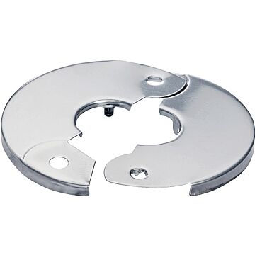 Plumb Pak PP857-4 Floor and Ceiling Plate, 5-5/8 in OD, For: 1-1/2 in Pipes, Chrome