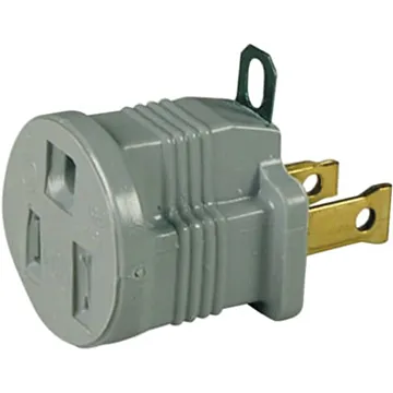 Pass & Seymour Vinyl Polarized Grounding Outlet Adapter 15A