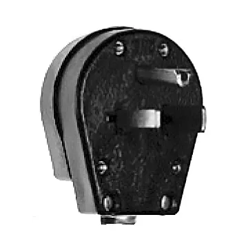 Pass & Seymour Legrand 3869CC5 Electrical Plug, 2 -Pole, 30, 50 A, 250 V, NEMA: NEMA 6-30P, 6-50P, Black
