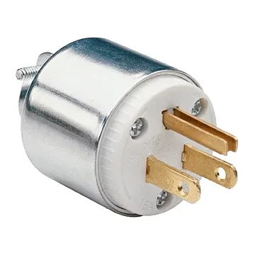 Pass & Seymour 15A Armor Plug Grounding
