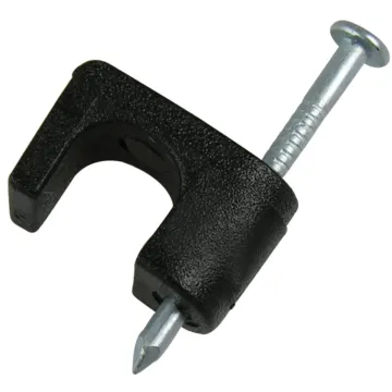 Gardner Bender 25 Black 1/4 inch Coaxial Cable Staples - Low Voltage