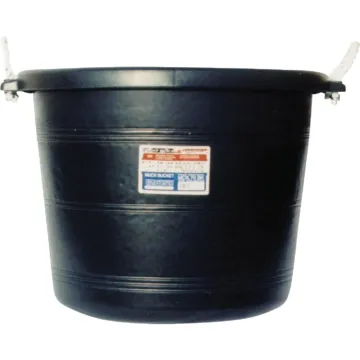 Little Giant Products Tuff Stuff 70 Qt. Black Muck Bucket