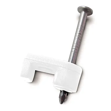 Gardner Bender White 3/16 inch Plastic Staples - Low Voltage