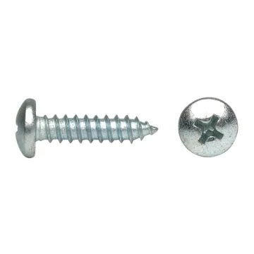 Titan™ #12 5/8 in Zinc Plated Self Tapping Screw