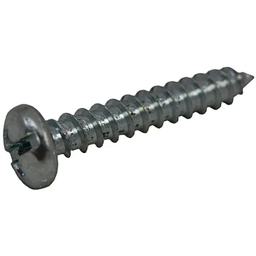 Titan™ #14 1 in Pan Head Slotted/Phillips Sheet Metal Screw