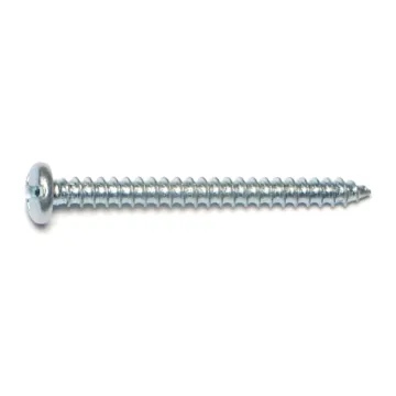 #8 x 1-3/4" Combo Pan Head, Sheet Metal Screw, Zinc 