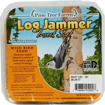 Log Jammer Insect Suet Plug