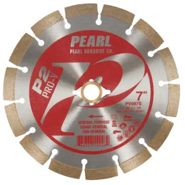 Pearl Abrasives P2™ Pro-V™ General Purpose - 7 x .090 x Dia, 5/8 Pearl P2 Pro-V™ General Purpose Blade, 10mm Rim