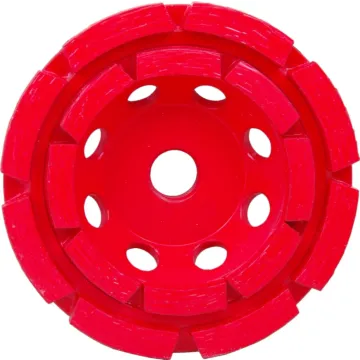 Pearl Abrasives 4 x 5/8-11 Pearl P2 Pro-V™ Concrete & Masonry Cup Wheel, Double Row