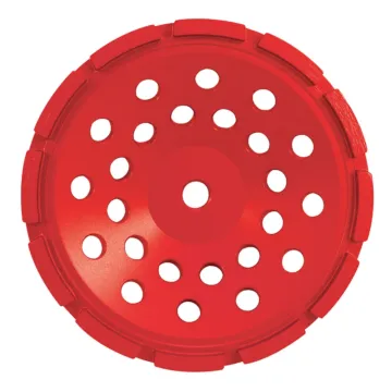 Pearl Abrasives P2™ Pro-V™ Concrete & Masonry Cup Wheel Single Row 7" x 5/8"-11