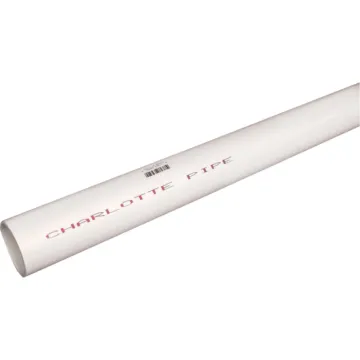 Charlotte Pipe 4 In. x 20 Ft. Cold Water Schedule 40 PVC Pressure Pipe