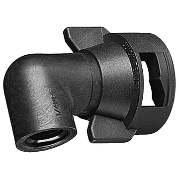 TeeJet 90deg Quick TeeJet Female Adapter with 1/4" Female NPT