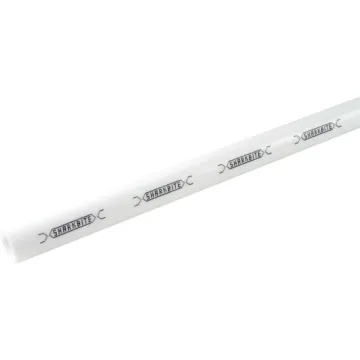 SharkBite 1/2 In. x 20 Ft. White PEX Pipe Type B Stick