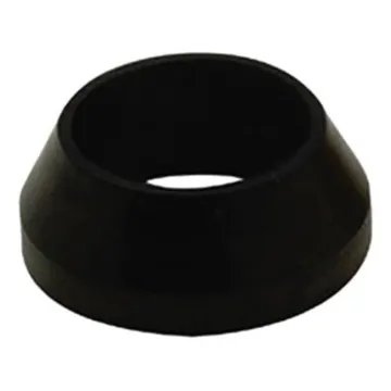 0.5 in Black FPT Swivel Rubber Cone