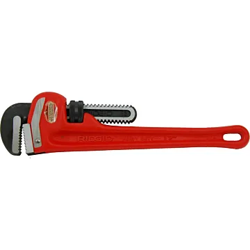 RIDGID 12" Heavy-Duty Straight Pipe Wrench, 31015