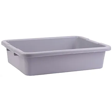Rubbermaid 4.6 gal Gray Polyethylene Rectangular Utility Box