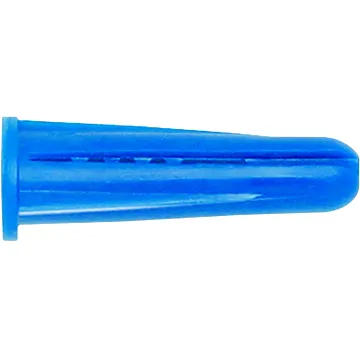 Plastic Screw Anchor (Blue) #10-#12 x 1 in.