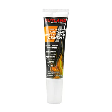 Rutland E-Z Spread Stove & Gasket Cement (Black) 2.3 oz