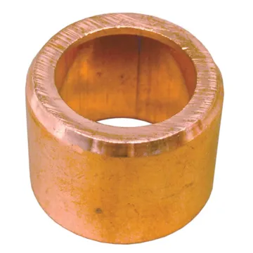 1-1/4" x 1" Wrot/ACR Solder Joint Copper Flush Bushing