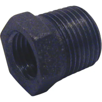 Southland B&K 3/4 In. x 3/8 In. Hexagon Black Iron Bushing