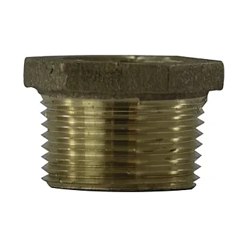 Midland Industries Lead-Free Brass Bushing - 3/8 in. x 1/8 in.