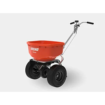 Echo Walk Behind Heavy-Duty Stainless Steel Turf Broadcast Spreader - 85 lb Capacity