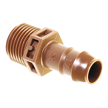 Rain Bird Adapter for 1/2 in. Male Pipe Thread to Drip Tubing