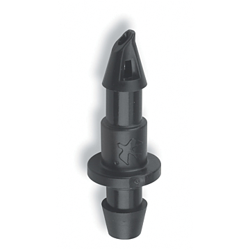 Rain Bird BC25/10PS Drip Irrigation Universal 1/4" Barbed Coupling Fitting, Fits All Sizes of 1/4" Drip Tubing, 10-Pack