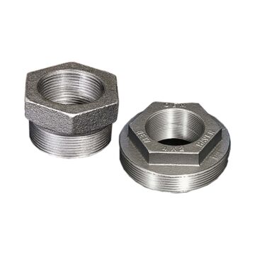 3 x 1-1/2 in MPT x FPT Cast Iron Double Tapped Bushing
