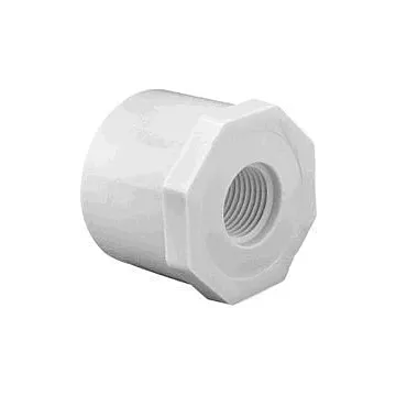 Boshart Industries 1/2" x 1/4" SP x FIPT REDUCING BUSHING - SCHEDULE 40 PVC