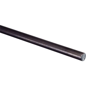 HILLMAN Solid Rod (Cold Rolled Steel) 1/4" x 4 ft