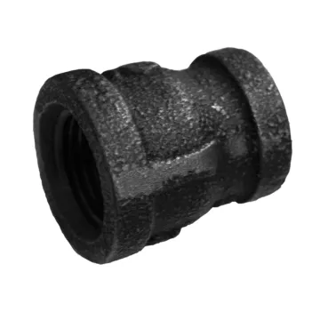 Jones Stephens 2-1/2" x 2" Reducing Coupling Black