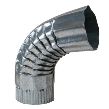 3" Round Corrugated Downspout Elbow