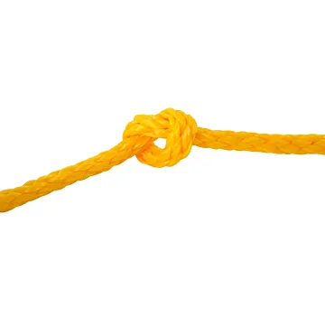 Polypropylene Hollow Braid Rope (Yellow)