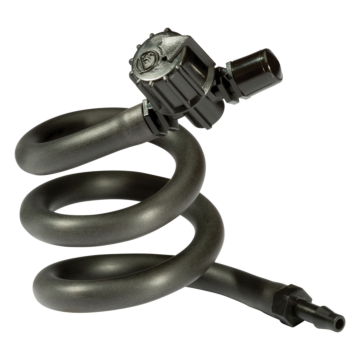Rain Bird MISTUB-1S Drip Irrigation Flexible Mister, 360° Full Circle Pattern, 12" Length, 1' - 3' Spray Distance