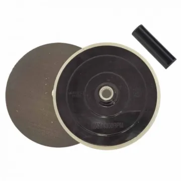 American General Tool 7 in 5/8 in-11 UNC Female Hook and Loop Back Up Pad