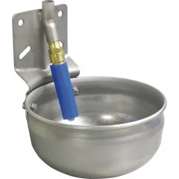 SMB Stainless Steel Superflow Valve Round Water Bowl