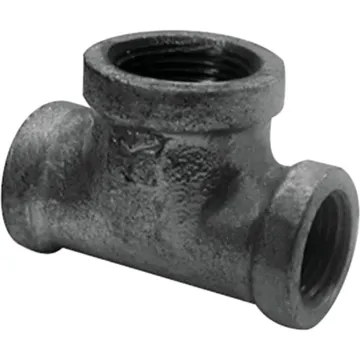 Eastman Southland 1-1/4 In. x 1-1/4 In. x 3/4 In. FIP Black Iron 2-Way Reducing Tee