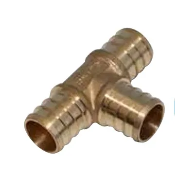 Knox 3/4 x 1/2 x 1/2 in Brass Pex Tee