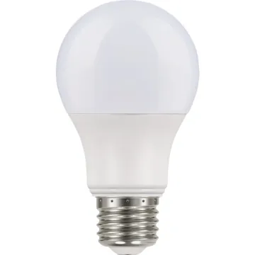 Satco Nuvo 60W Equivalent Warm White A19 Medium Dusk To Dawn LED Light Bulb