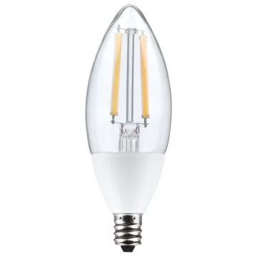 Satco 5 Watt B11 Dusk to Dawn LED Bulb - 5000K/120 Volt
