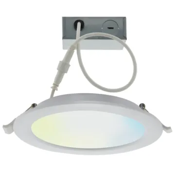 Satco 10 Watt - LED Direct Wire Downlight - 4 Inch - Tunable White - Round - Starfish IOT - 120 Volt - 650 Lumens