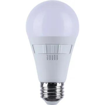 Satco 75W Equivalent 5CCT-Selectable A19 Medium Base Traditional LED Light Bulb (4-Pack)