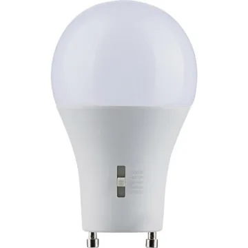 Satco 60W Equivalent 5CCT-Selectable A19 GU24 Base Dimmable Traditional LED Light Bulb