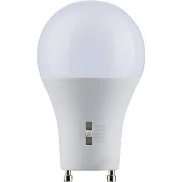 Satco 75W Equivalent 5CCT-Selectable A19 GU24 Base Dimmable Traditional LED Light Bulb