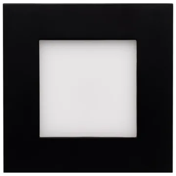Satco 10 Watt LED Direct Wire Square Downlight (Black) 4 in.